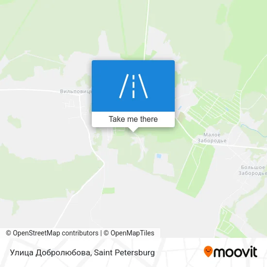 Улица Добролюбова map