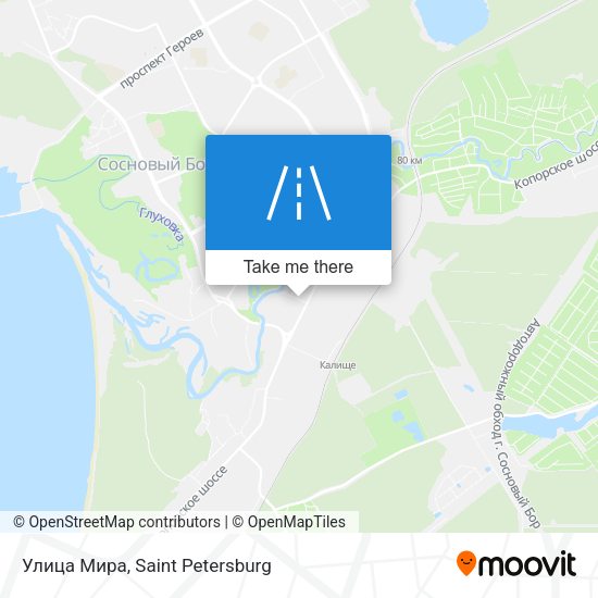 Улица Мира map