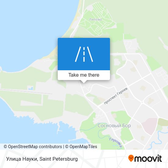 Улица Науки map