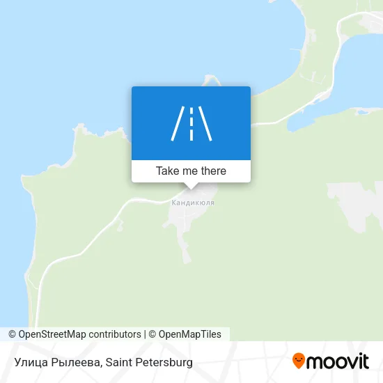 Улица Рылеева map