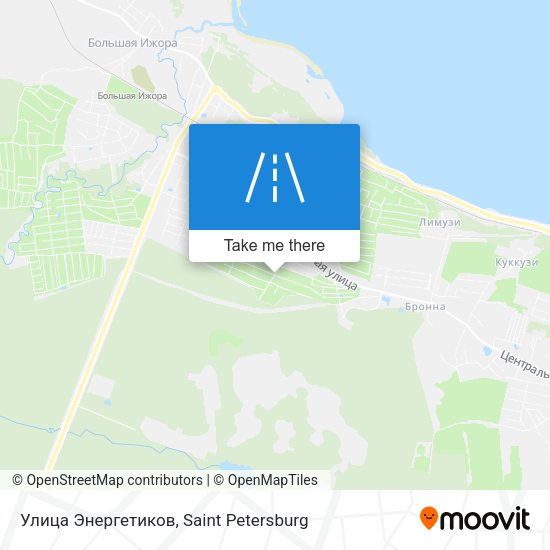 Улица Энергетиков map