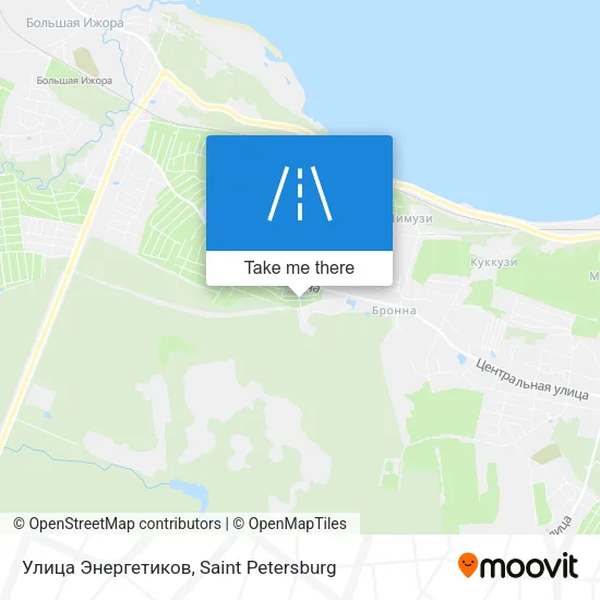 Улица Энергетиков map