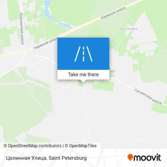 Целинная Улица map