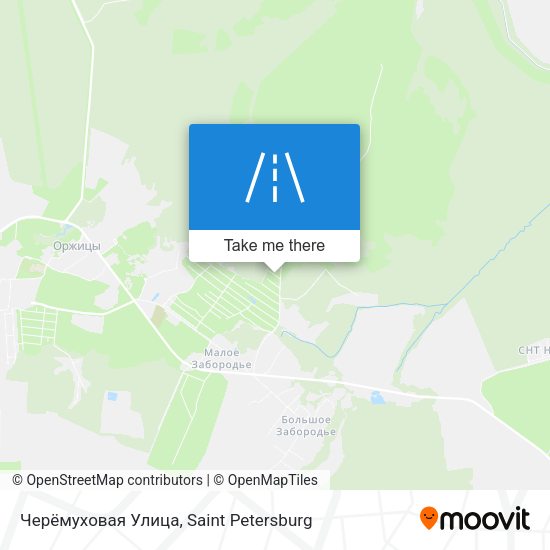 Черёмуховая Улица map