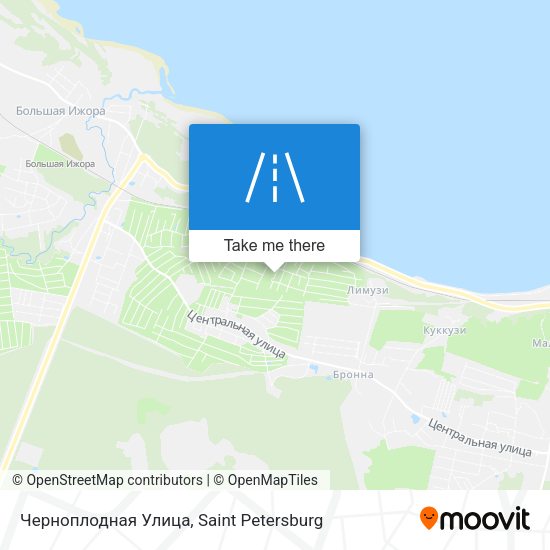 Черноплодная Улица map