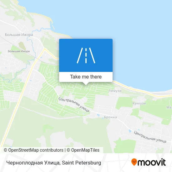 Черноплодная Улица map