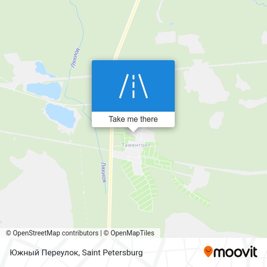 Южный Переулок map
