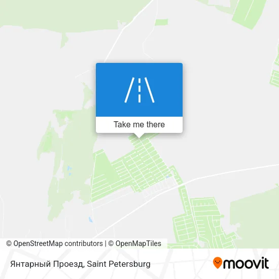 Янтарный Проезд map