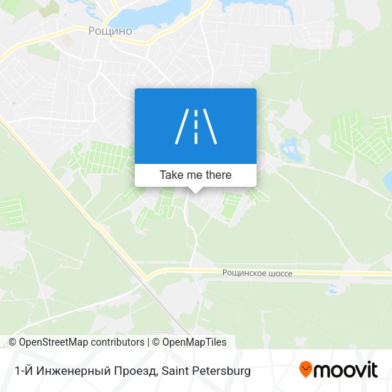 1-Й Инженерный Проезд map