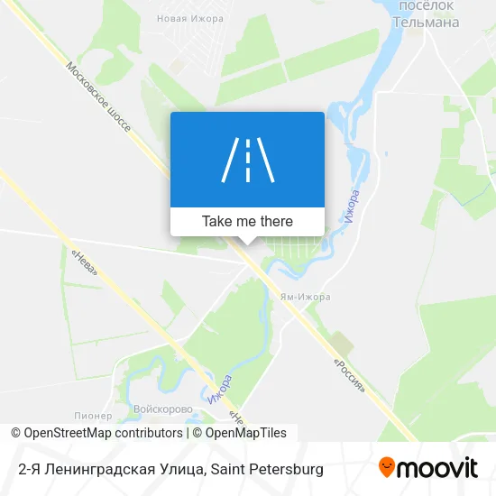2-Я Ленинградская Улица map