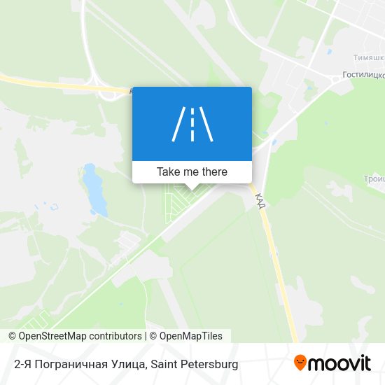 2-Я Пограничная Улица map