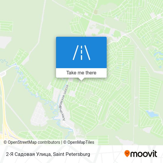 2-Я Садовая Улица map