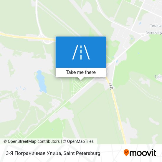 3-Я Пограничная Улица map