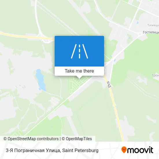 3-Я Пограничная Улица map