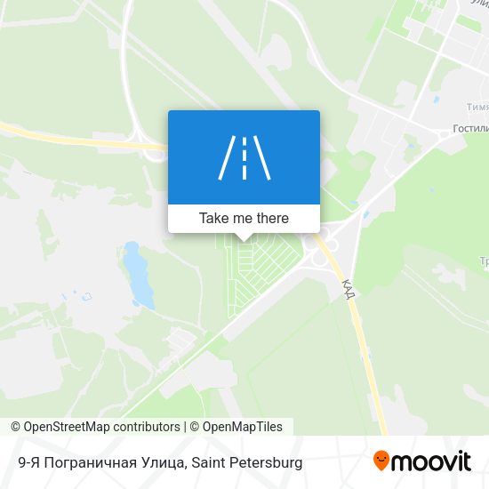 9-Я Пограничная Улица map