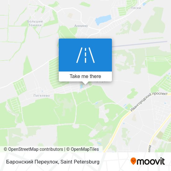 Баронский Переулок map