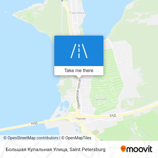 Большая Купальная Улица map