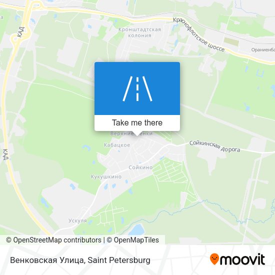Венковская Улица map