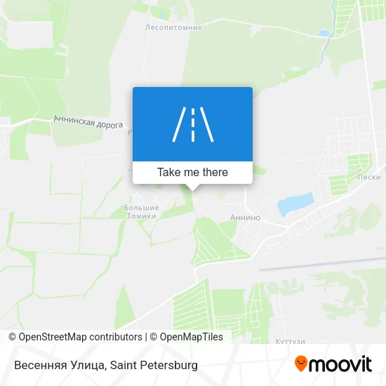 Весенняя Улица map