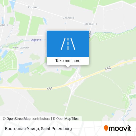 Восточная Улица map