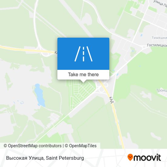 Высокая Улица map