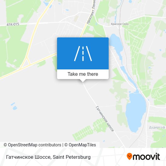 Гатчинское Шоссе map