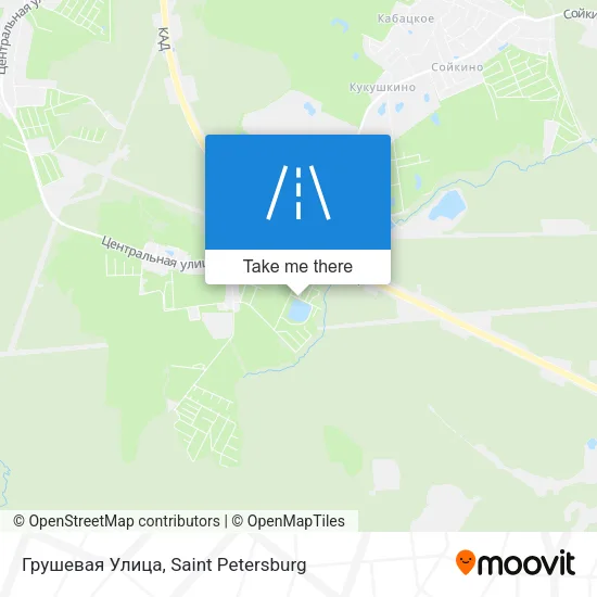 Грушевая Улица map