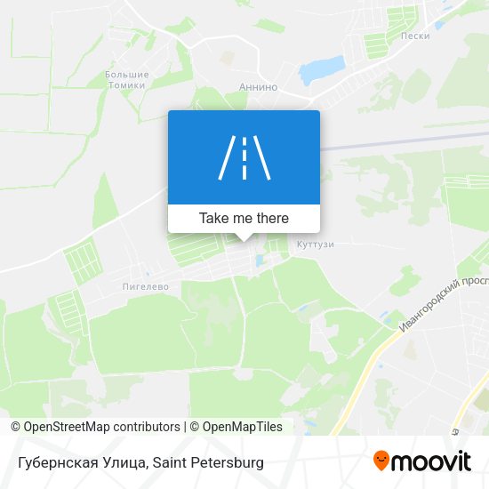 Губернская Улица map