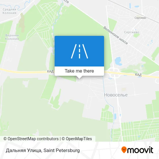 Дальняя Улица map