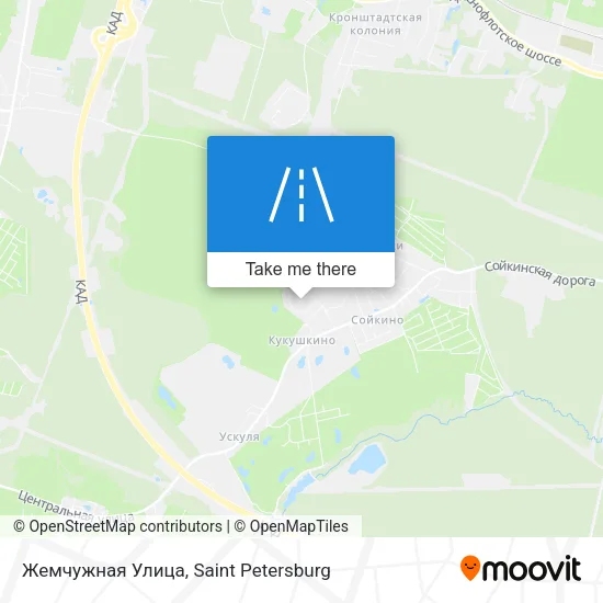 Жемчужная Улица map