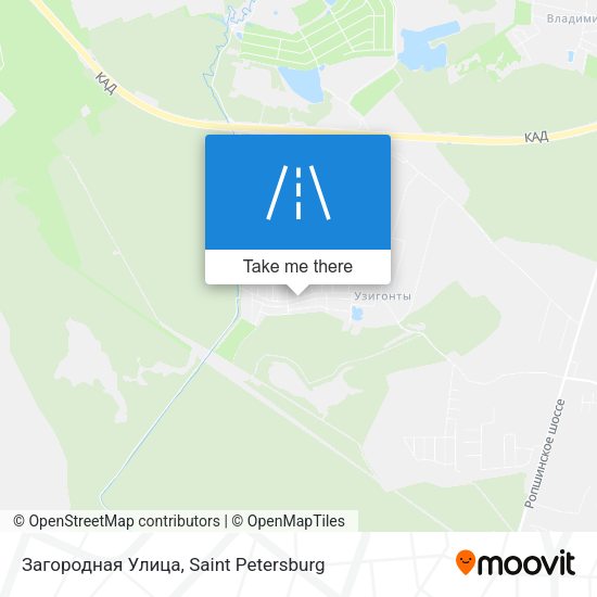 Загородная Улица map