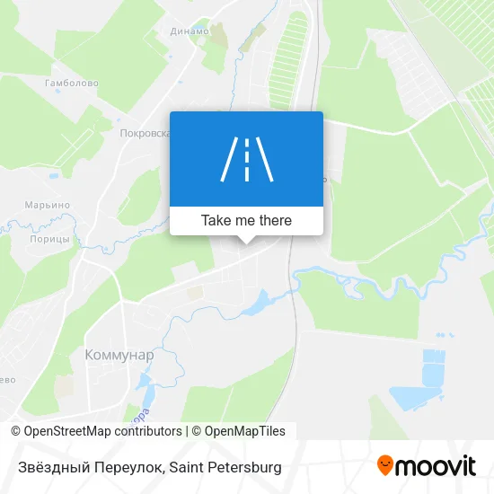 Звёздный Переулок map