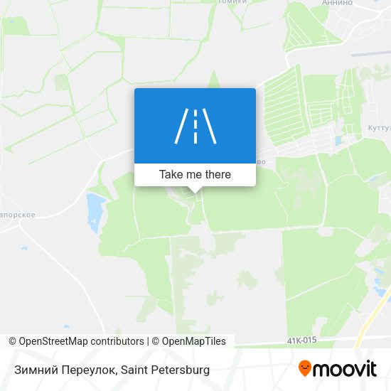 Зимний Переулок map