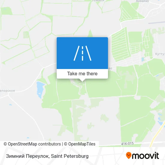 Зимний Переулок map