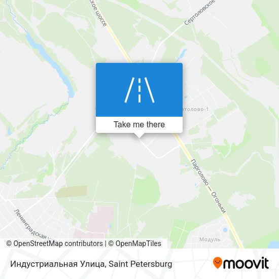 Индустриальная Улица map