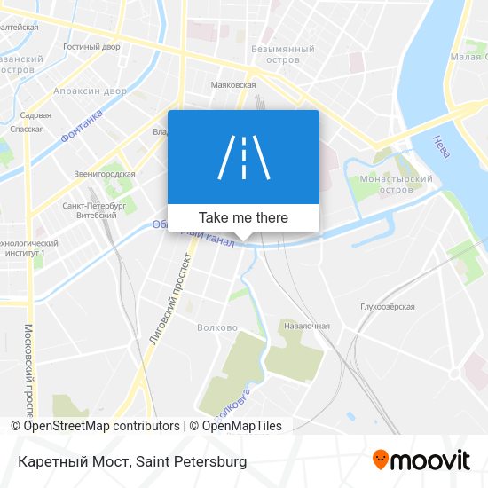 Каретный Мост map