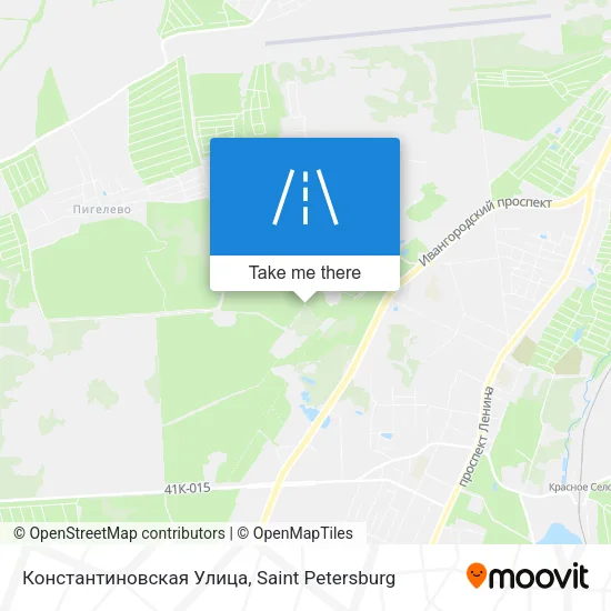 Константиновская Улица map