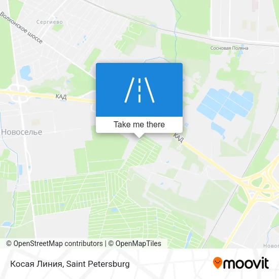 Косая Линия map