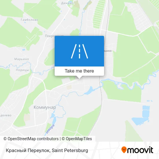 Красный Переулок map