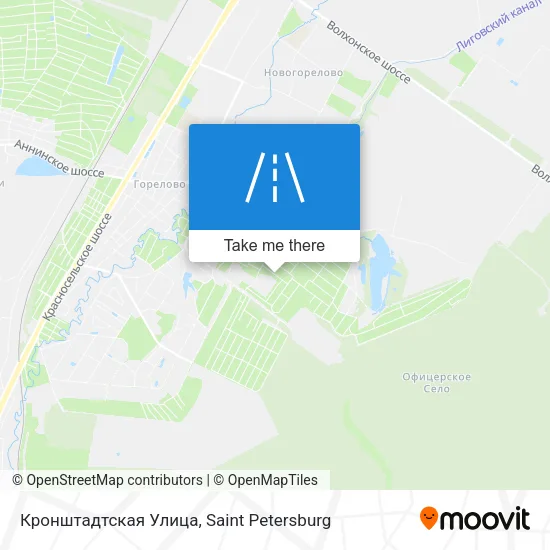 Кронштадтская Улица map