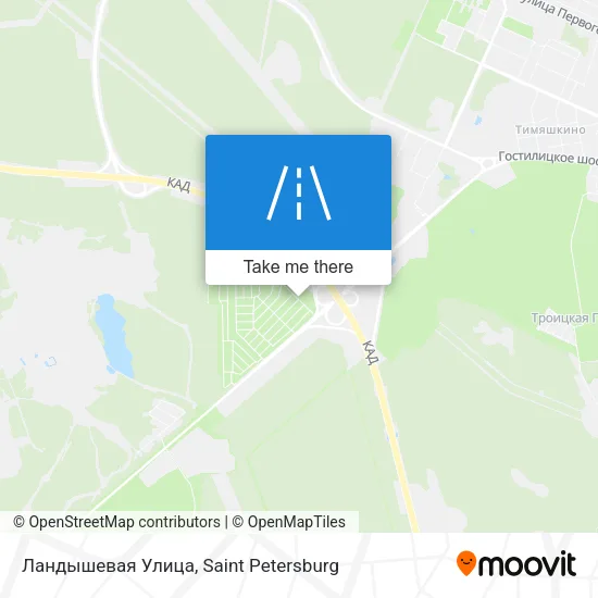 Ландышевая Улица map