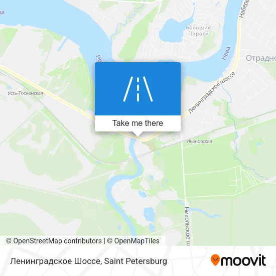Ленинградское Шоссе map