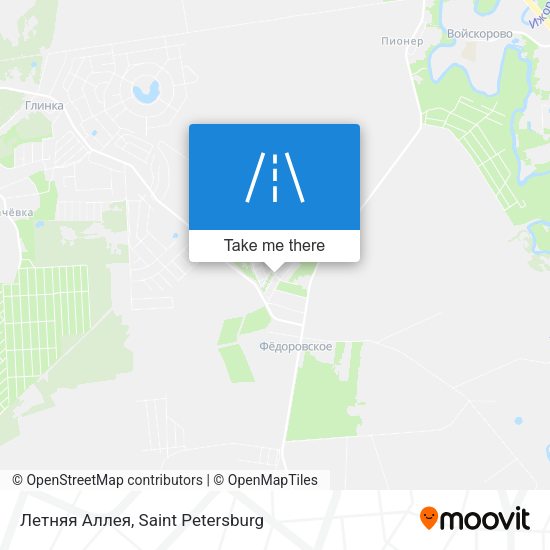 Летняя Аллея map