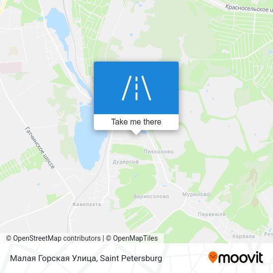 Малая Горская Улица map