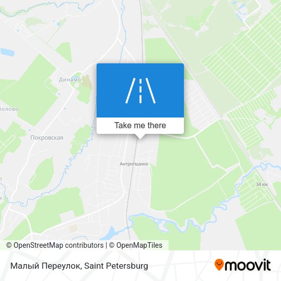 Малый Переулок map