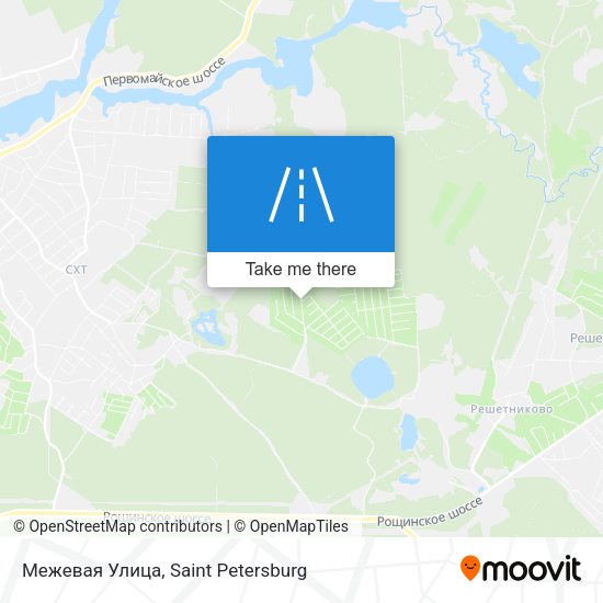 Межевая Улица map