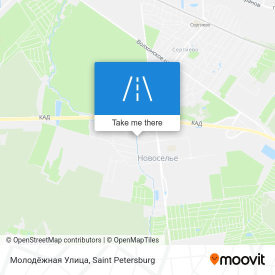 Молодёжная Улица map