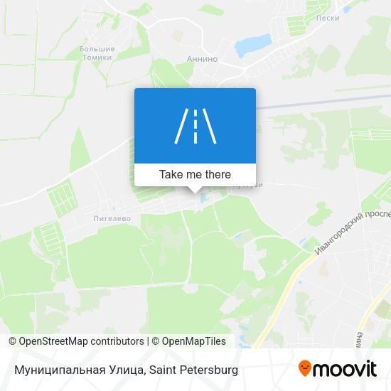 Муниципальная Улица map