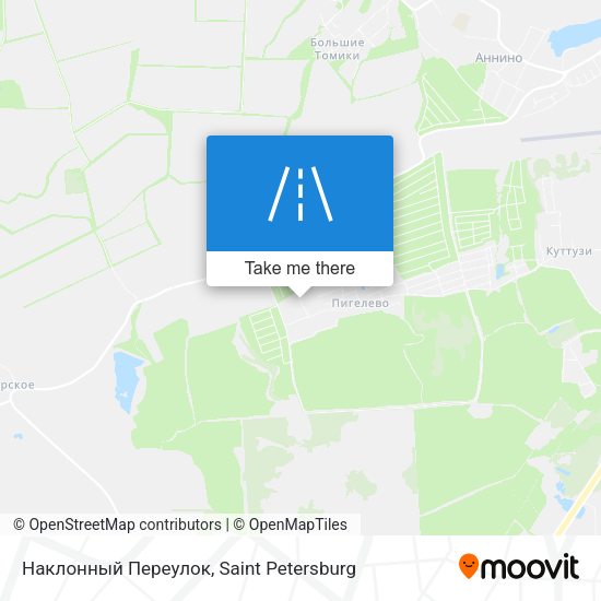Наклонный Переулок map
