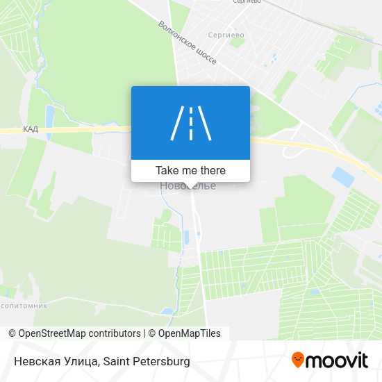 Невская Улица map